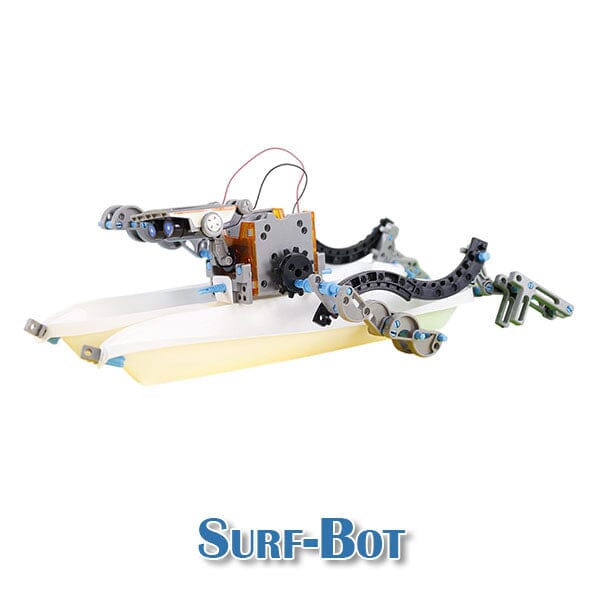 BrainyBotz 13-in-1 DIY Robot Solar-Powered Smart STEM Building & Programming Kit (190pc) Simple Exclusive