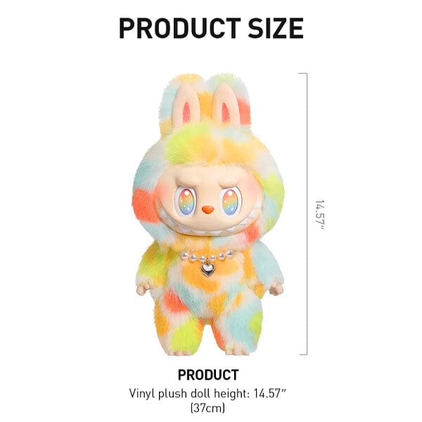 Pop Mart x THE MONSTERS: Giant 14" Labubu Big Into Energy Series "Rock The Universe" Plush Doll (1pc) Simple Pop Mart