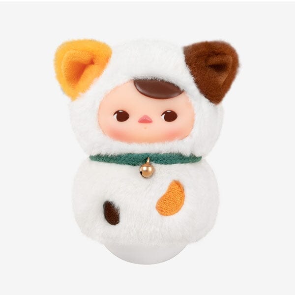 Pop Mart x PUCKY: Roly-Poly Kitty Series Vinyl Plush Blind Box (1pc) Simple Pop Mart