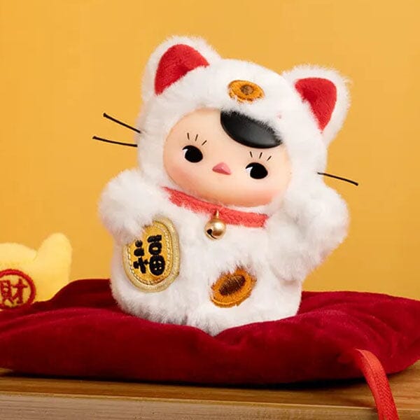 Pop Mart x PUCKY: Roly-Poly Kitty Series Vinyl Plush Blind Box (1pc) Simple Pop Mart