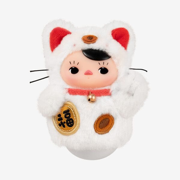 Pop Mart x PUCKY: Roly-Poly Kitty Series Vinyl Plush Blind Box (1pc) Simple Pop Mart