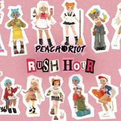 Pop Mart x Peach Riot: Rush Hour Series Collectible Figurine Blind Box (1pc) Simple Pop Mart