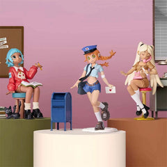 Pop Mart x Peach Riot: Rush Hour Series Collectible Figurine Blind Box (1pc) Simple Pop Mart