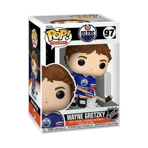 Funko Pop! NHL: Edmonton Oilers - Legend Wayne Gretzky (Rookie) Figure Simple Funko