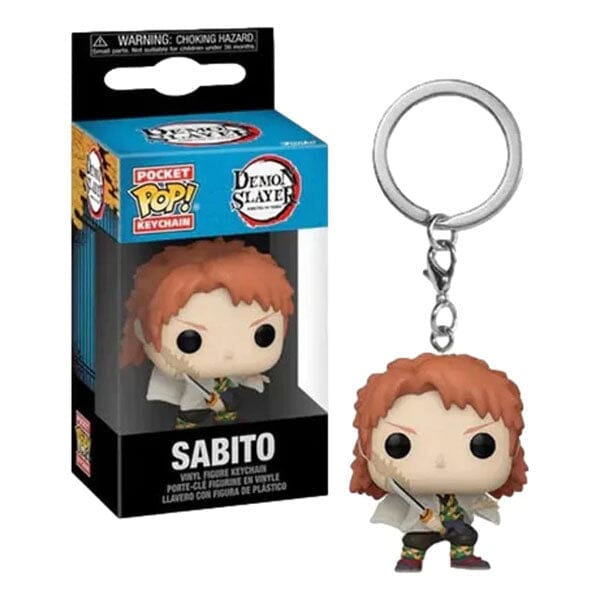 Funko POP! Animation: Demon Slayer Collectible Keychain Sabito Simple Showcase