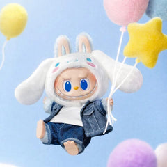 Pop Mart: THE MONSTERS x Sanrio Hello Kitty and Friends Series Plush Keyring Figurine Blind Box (1pc) Simple Pop Mart