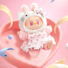 Pop Mart: THE MONSTERS x Sanrio Hello Kitty and Friends Series Plush Keyring Figurine Blind Box (1pc) Simple Pop Mart