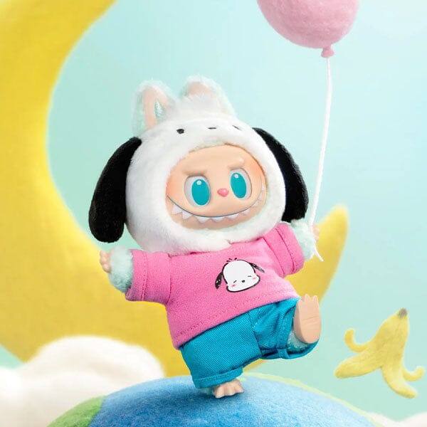 Pop Mart: THE MONSTERS x Sanrio Hello Kitty and Friends Series Plush Keyring Figurine Blind Box (1pc) Simple Pop Mart