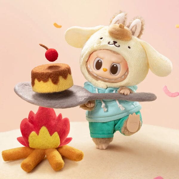 Pop Mart: THE MONSTERS x Sanrio Hello Kitty and Friends Series Plush Keyring Figurine Blind Box (1pc) Simple Pop Mart
