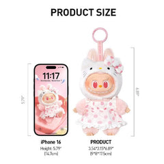 Pop Mart: THE MONSTERS x Sanrio Hello Kitty and Friends Series Plush Keyring Figurine Blind Box (1pc) Simple Pop Mart