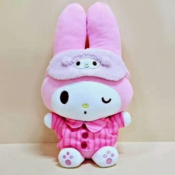 Sanrio Hello Kitty & Friends Pajama Party 10" My Melody Plush Toy Simple Hello Kitty