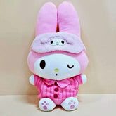 Sanrio Hello Kitty & Friends Pajama Party 10" My Melody Plush Toy Simple Hello Kitty