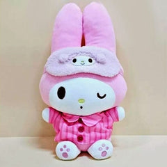 Sanrio Hello Kitty & Friends Pajama Party 10" My Melody Plush Toy Simple Hello Kitty