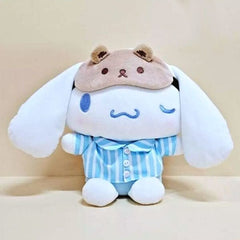 Sanrio Hello Kitty & Friends Pajama Party 10" Cinnamoroll Plush Toy Simple Hello Kitty