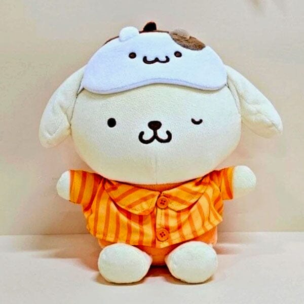 Sanrio Hello Kitty & Friends Pajama Party 10" Pompompurin Plush Toy Simple Hello Kitty