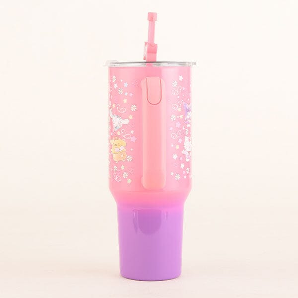 Sanrio Hello Kitty & Friends 40oz Ultimate Insulated Stainless Steel Drink Tumbler (1pc) Includes Straw & Charm Simple Hello Kitty