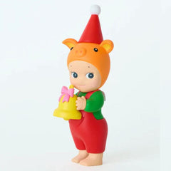 Sonny Angel Collectable Mini Cherub Figurines Santa's Little Helper Christmas Series Blind Box (1pc) Simple Sonny Angel