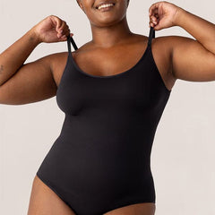 Shapermint Essentials® All Day Every Day Scoop Neck Bodysuit - Black (Multiple Sizes) Simple Shapermint