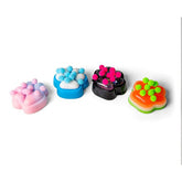 Scrunchems Sticky Squishy Paw Prints Stress Ball Fidget Toy (1pc) Color Ships Assorted Simple Scrunchems
