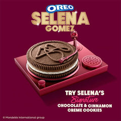 OREO x Selena Gomez Chocolate Sandwich Cookies w/ Cinnamon Creme Filling (303g) Limited Edition Simple OREO