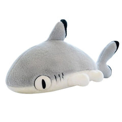 Extra Long Animal Plush Toy 4.5ft Body Pillow - Shark Kitten Simple Showcase