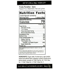 Silky Gem™ Crystal Candy Fruity Paradise Sampler Pack (3pc) Simple Showcase