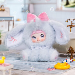 Nommi Sitting Zoo Series Kawaii Plush Doll Blind Box (1pc) Simple Nommi