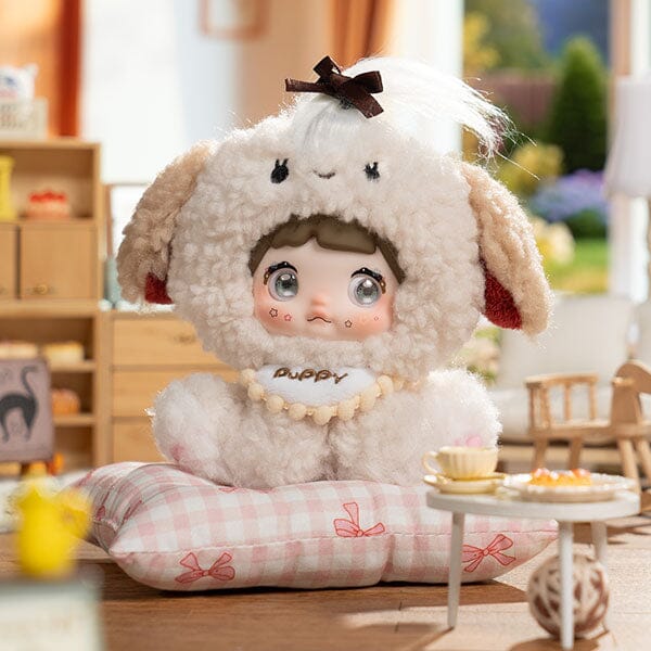 Nommi Sitting Zoo Series Kawaii Plush Doll Blind Box (1pc) Simple Nommi