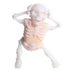 SkellyVibes Glow-In-The-Dark Dancing Skeleton - Lights Up & Laughs! Simple Exclusive