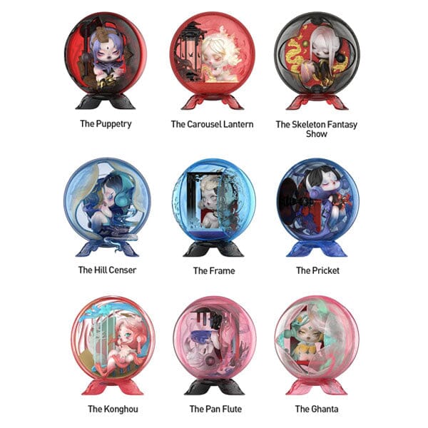 Pop Mart x Skullpanda: The Mirage Series Spherical Figurine Blind Box (1pc) Simple Pop Mart