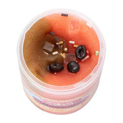 SlimyGloop Strawberry Cold Foam Iced Coffee Pre-Made & Ready To Play Slime (7.4oz) Simple SlimyGloop