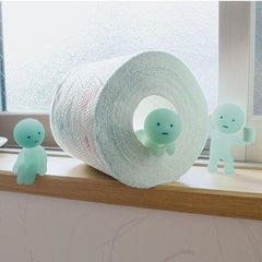 Smiski Toilet Series Collectible Glow in the Dark Figurine Blind Box (1pc) Simple Smiski