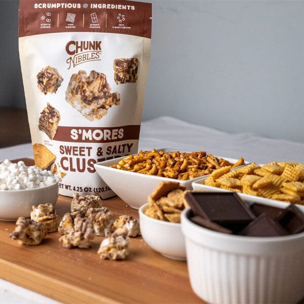 Chunk Nibbles Sweet & Salty Clusters (2oz) Multiple Flavors Simple Chunk Nibbles
