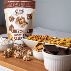 Chunk Nibbles Sweet & Salty Clusters (2oz) Multiple Flavors Simple Chunk Nibbles