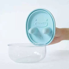 SnaxNub The No-Mess Snack Bowl w/ Silicone Pinchers (250mL Capacity) Color Ships Assorted Simple ProKitchen