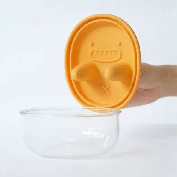 SnaxNub The No-Mess Snack Bowl w/ Silicone Pinchers (250mL Capacity) Color Ships Assorted Simple ProKitchen