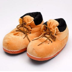 Plush Sneaker Slippers | NEW Styles! Simple Showcase NEW! Tan Work Boots