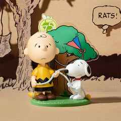 Pop Mart x Peanuts 75th Anniversary: Snoopy Comic Life Series Figurine Blind Box (1pc) Simple Pop Mart