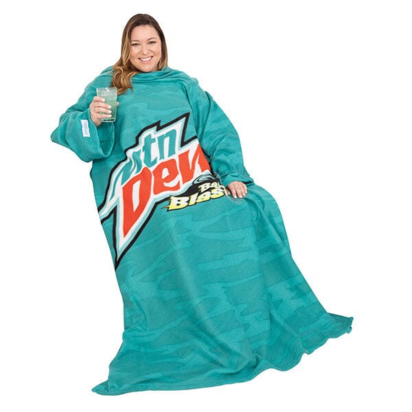 Snuggie® The Original Wearable Blanket Fleece Mountain Dew Baja Blast Simple Snuggie