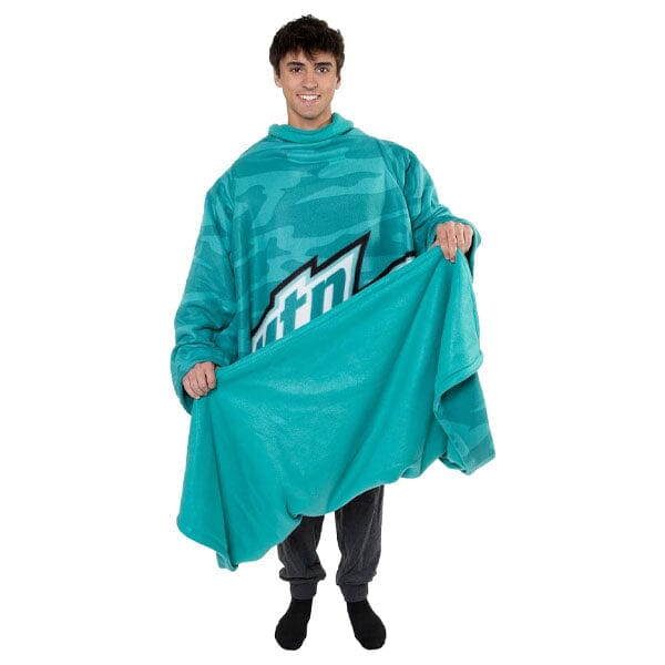 Snuggie® The Original Wearable Blanket Fleece Mountain Dew Baja Blast Simple Snuggie