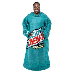 Snuggie® The Original Wearable Blanket Fleece Mountain Dew Baja Blast Simple Snuggie