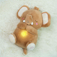 SnugglePulse: Peanut The Elephant 10" Breathing Sensory Plush Toy Simple Exclusive