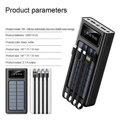 GearWaves: Solar Power Bank Charger Simple Showcase