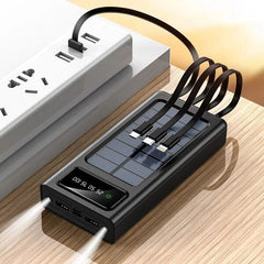 GearWaves: Solar Power Bank Charger Simple Showcase