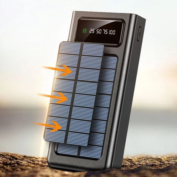 GearWaves: Solar Power Bank Charger Simple Showcase