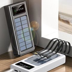 GearWaves: Solar Power Bank Charger Simple Showcase