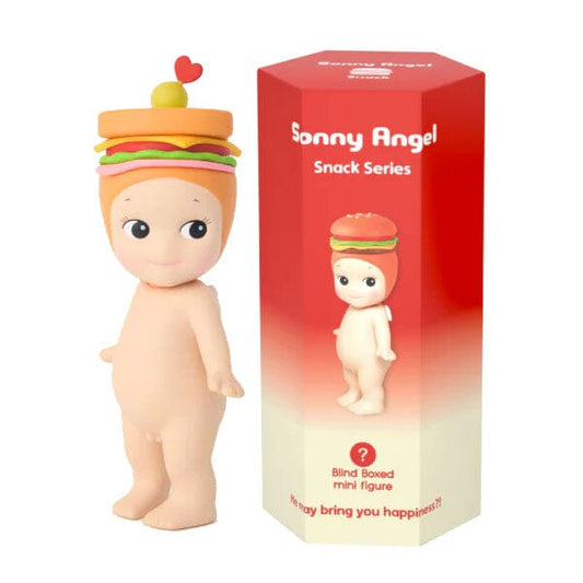 Sonny Angel Collectable Mini Cherub Figurines Snack Series Blind Box (1pc) Simple Sonny Angel