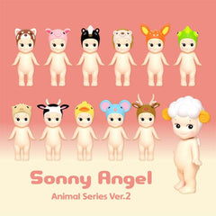 Sonny Angel Collectable Mini Cherub Figurines Animal Series 2 Blind Box (1pc) Simple Sonny Angel