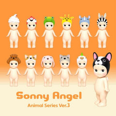 Sonny Angel Collectable Mini Cherub Figurines Animal Series 3 Blind Box (1pc) Simple Sonny Angel