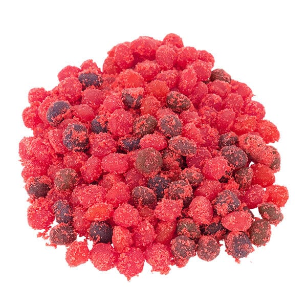 GushYums Mega Sour Cherry Blasts Gushing Gummy Candy (4oz) Simple GummiYums